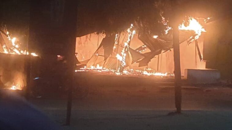 Fire Outbreak: Tension in Kano as Emir Sanusi's Palace is Gutted | Daily Report Nigeria