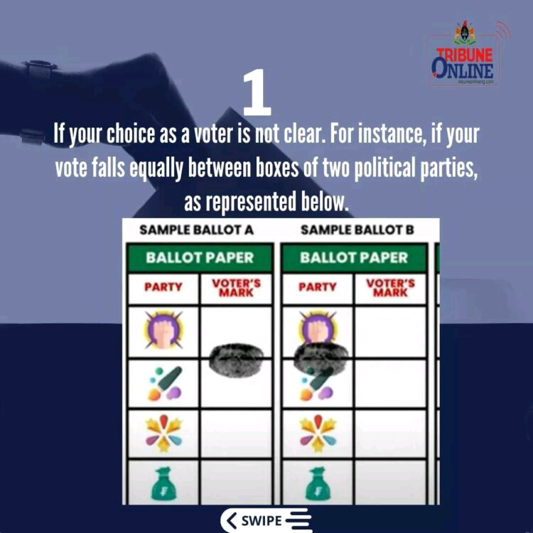 Elections: Top 6 Ballot Paper Guidelines You Should Know | Daily Report Nigeria