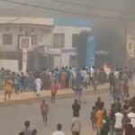 Two Banks Set Ablaze as Protest Rocks Ogun Over Naira Scarcity | Daily Report Nigeria