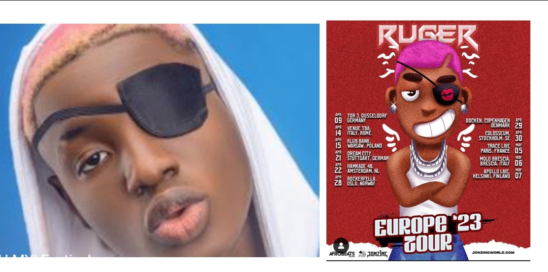 Singer Ruger Sets For First Tour In Europe | Daily Report Nigeria