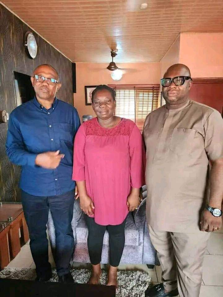 Jennifer Efidi: Peter Obi Visits Voter Who Was Stabbed in The Face on Election Day | Daily Report Nigeria