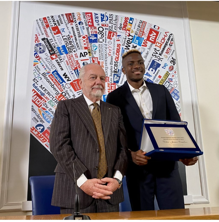 Serie A: Osimhen Named Foreign Best Athlete in Italy | Daily Report Nigeria