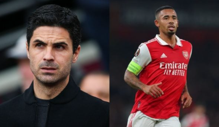 Arteta Gives Update on Gabriel Jesus' Fitness Ahead of Sporting Lisbon Clash | Daily Report Nigeria