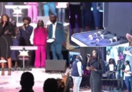 Nigerian Man Proposes to Girlfriend in Church with 7 Diamond Rings | Daily Report Nigeria