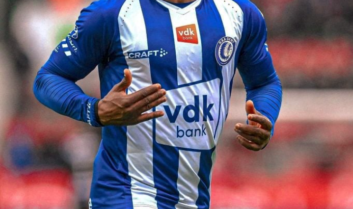 Nigerian Striker, Gift Orban Hits 4 Goals in a Superb Display For Gent | Daily Report Nigeria