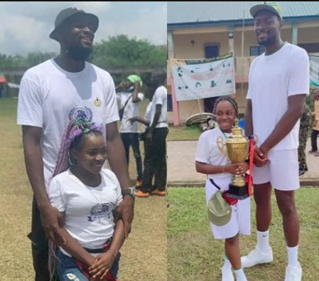 Tallest, Shortest Corp Members Fall in Love at NYSC Camp | Daily Report Nigeria
