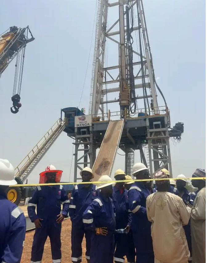 NNPC Begins Drilling Oil In Nasarawa (PHOTOS) | Daily Report Nigeria