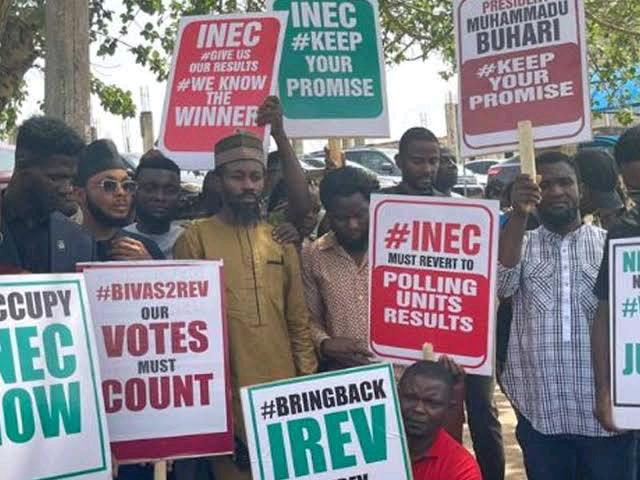 BREAKING: Peter Obi Supporters Protest Against 2023 Election Results | Daily Report Nigeria