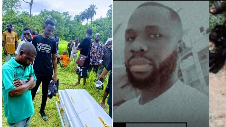 Slain Bayelsa Youth, Douglas Edris Buried | Daily Report Nigeria