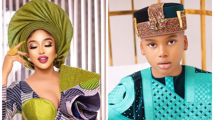 Tonto Dikeh's Son Offers Scholarship to 50 Kids | Daily Report Nigeria