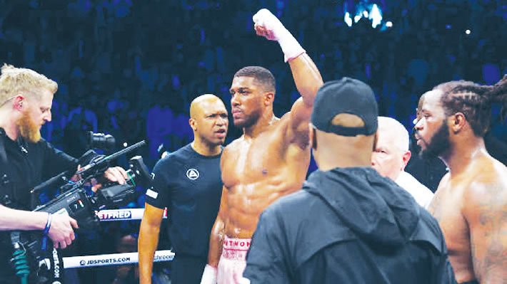 Anthony Joshua Beats Jermain Franklin to Return to Winning Ways | Daily Report Nigeria