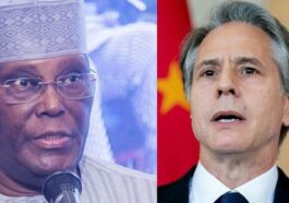 Atiku Faults US Secretary, Antony Blinken For Calling Tinubu