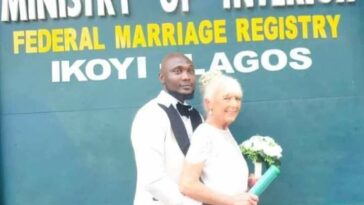 GABRIEL AYE: 'She Makes Me Better, I Cannot Live Without Her' Man Who Married Older UK Woman Says