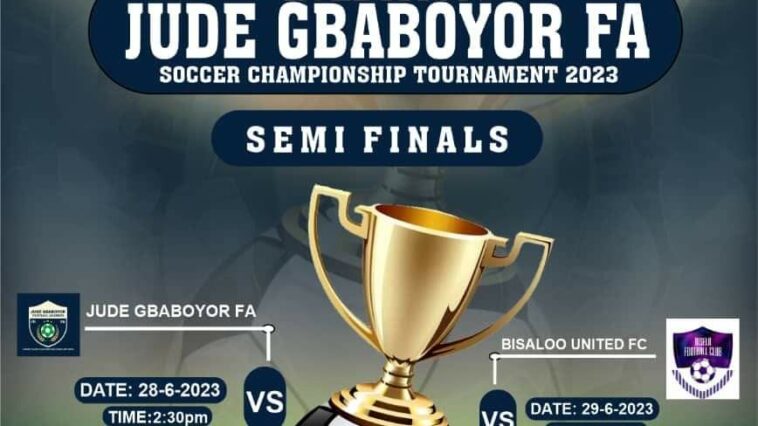 Jude Gbaboyor Soccer Championship Enters Semi-Finals as Teams Scramble For N1m Star Prize | Daily Report Nigeria