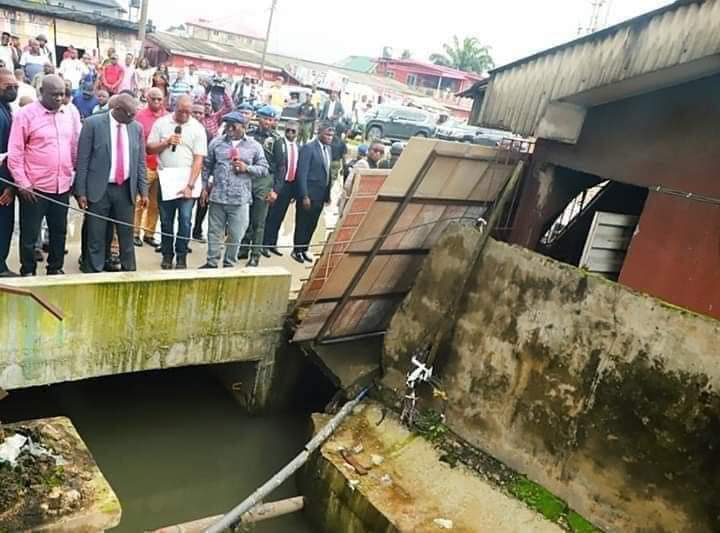 FLOOD: Oborevwori Orders Demolition of Buildings on Waterways | Daily Report Nigeria