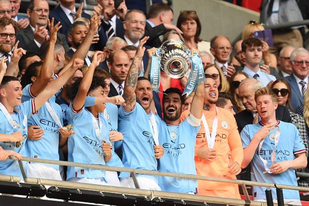 BREAKING: Man City Beat United to FA Glory