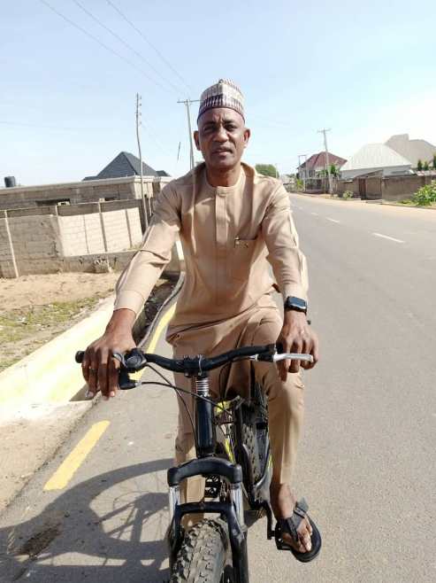 Adamawa Lawmaker Protests Fuel Subsidy Removal With Bicycle