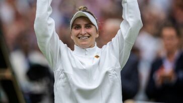 Marketa Vondrousova Triumphs at Wimbledon 2023 | Daily Report Nigeria