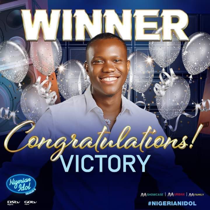 Victory Gbakara Wins Nigerian Idol Season 8