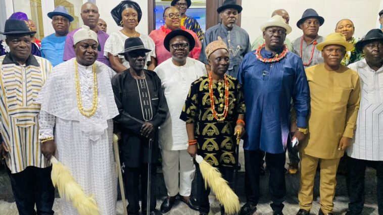 INC Visits Ondo Monarchs, Kalasuwe of Apoi and Agadagba of Arogbo | Daily Report Nigeria