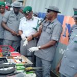 Customs Seize 40ft Container Loaded With Arms Heading to South East