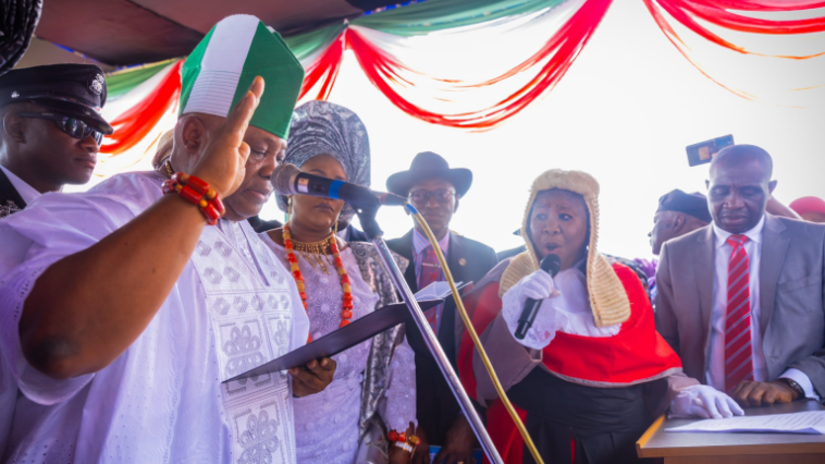 BREAKING: Governor Adeleke Swears-in Self as Osun Commissioner | Daily Report Nigeria