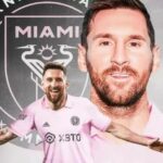 Lionel Messi in Inter Miami jersey
