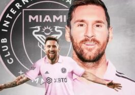 Lionel Messi in Inter Miami jersey