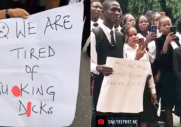 Cyril Ndifon: UNICAL Law Students Protest Sexual Harassment From Dean