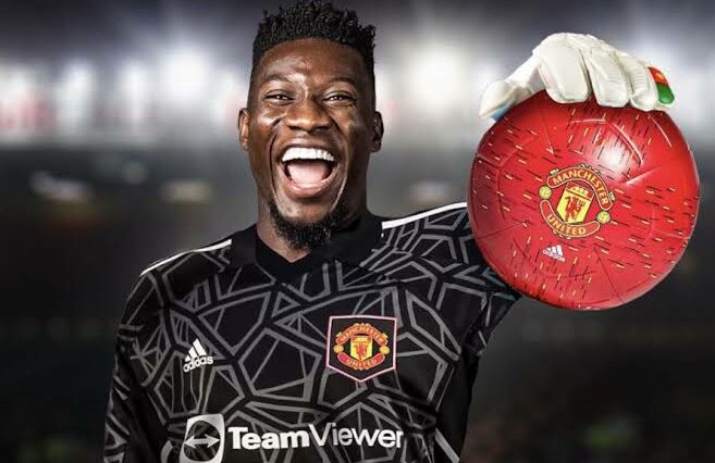 Onana Aims for Man United Legend Status | Daily Report Nigeria