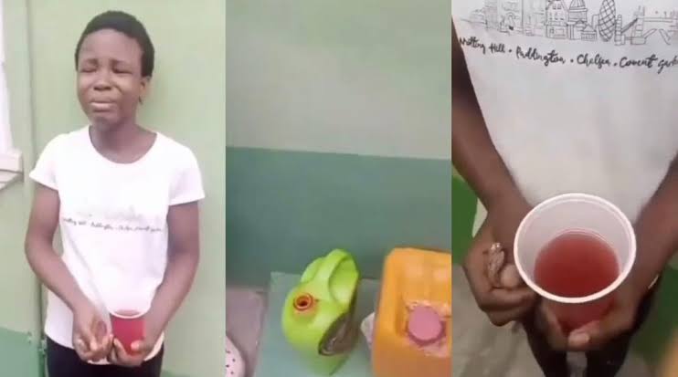 VIDEO: Maid Nabbed Trying to Pour Menstrual Discharge Into Boss’s Palm Oil | Daily Report Nigeria