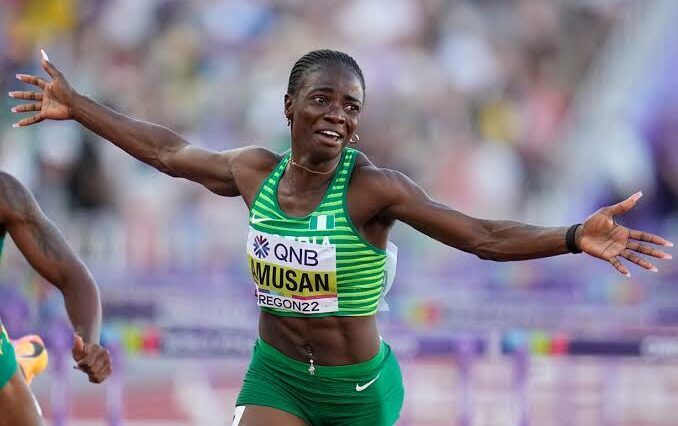 Tobi Amusan Breezes Into World Athletics Championship 100m final