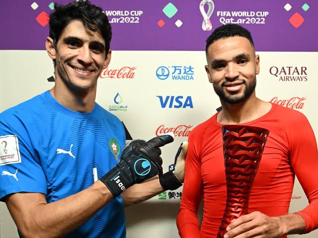 Yassine "Bono" Bounou and Youssef En Nesyri, integral to Morocco's success in Qatar