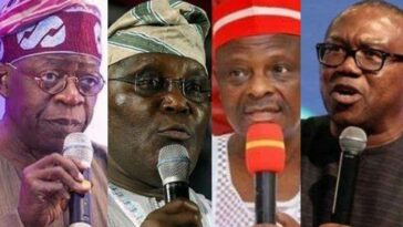 Three prominent politicians, namely Peter Obi of the Labour Party (LP), Atiku Abubakar of the Peoples Democratic Party (PDP), and Rabiu Kwankwaso of the New Nigeria Peoples Party (NNPP), are reportedly collaborating to challenge the ruling All Progressives Congress (APC)