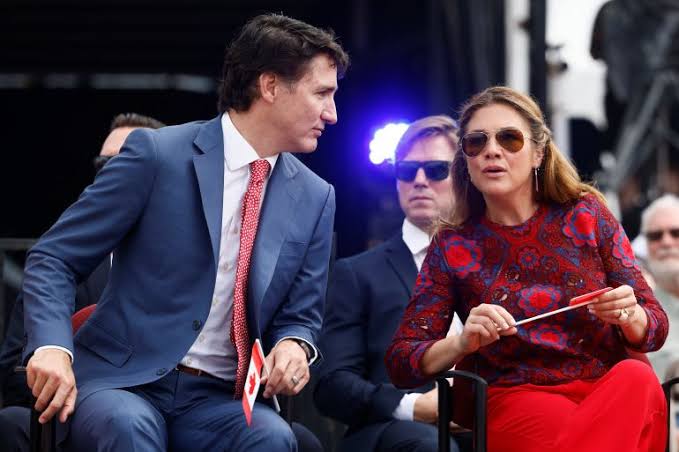 Trudeau with wife Sophie