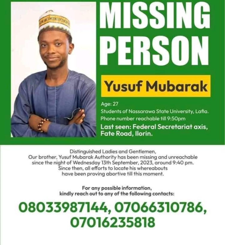 Missing Social Media Influencer, Mubaarak Found Dead | Daily Report Nigeria