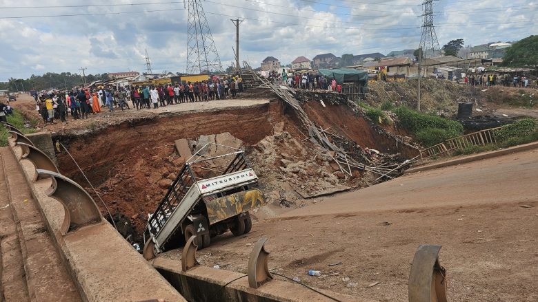 Bridge Collapses on Enugu-Port Harcourt Expressway