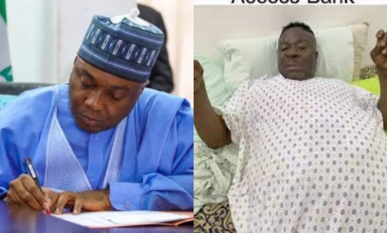 Bukola Saraki Clears All Medical Bills of Mr Ibu