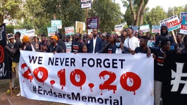 Nigerians Hold 3rd Remembrance of ENDSARS Massacre | Daily Report Nigeria