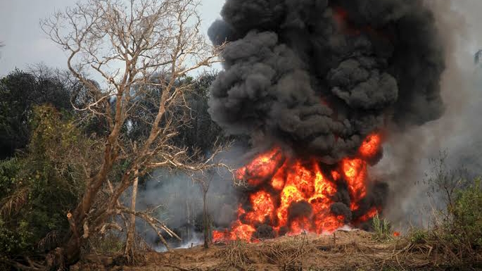 Rivers Pipeline Explosion Kills 2 Pregnant Women, 15 Others
