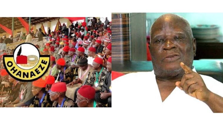 Ohanaeze Condemns Edwin Clark's Call to Remove Abia, Imo, Ondo from NDDC