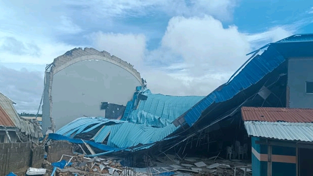 Pastor Dies as Dunamis Church Building Collapses in Benue