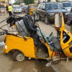 Woman, 2 Kids Die in Auto Crash as Policeman, Driver Fight Over Steering Wheel in Lagos