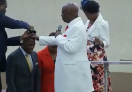 Isaac Oyedepo Unveils Own Ministry, Receives Father's Blessings