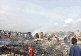 Again, Fire Guts Popular Ogbe-Ijoh Market in Delta