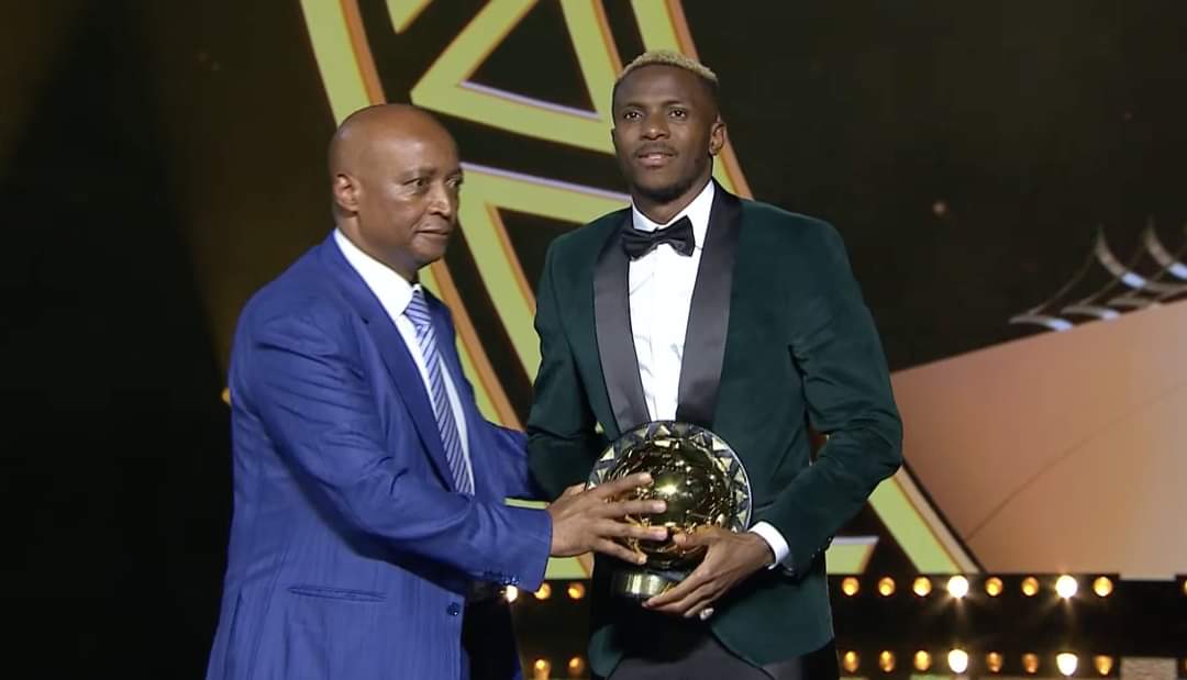 Osimhen Wins CAF Player of The Year 2023