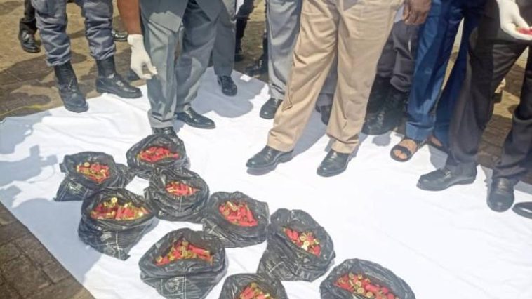 Ogun: Customs Intercept Live Ammunition Concealed in Bags of Rice | Daily Report Nigeria