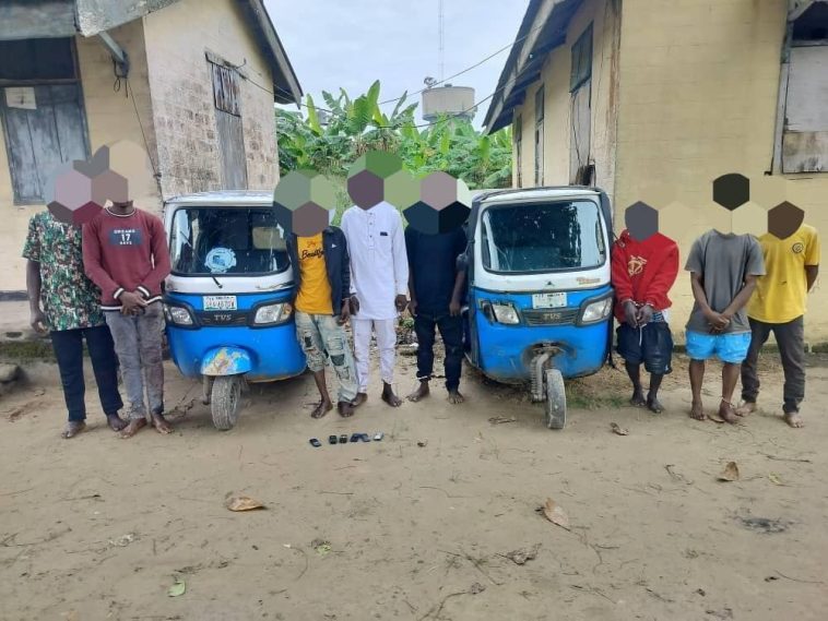 Delta: Police Nab 41yr Old Leader of Kidnap Syndicate, Seven Others | Daily Report Nigeria