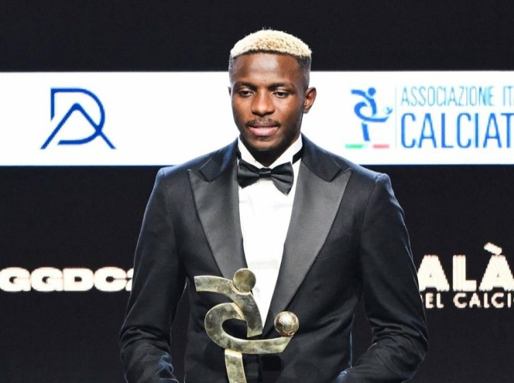 Victor Osimhen Wins Italian Footballer of the Year Award