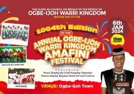 1004th Edition of Ancient Ogbe-Ijoh Amafini Festival to Hold Jan 6 | Daily Report Nigeria